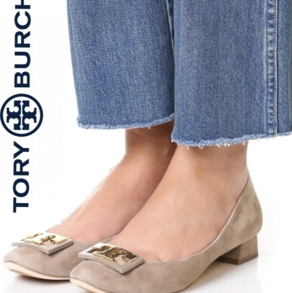TORY BURCH Suede Pumps LIKE NEW! - Picture 2 of 8